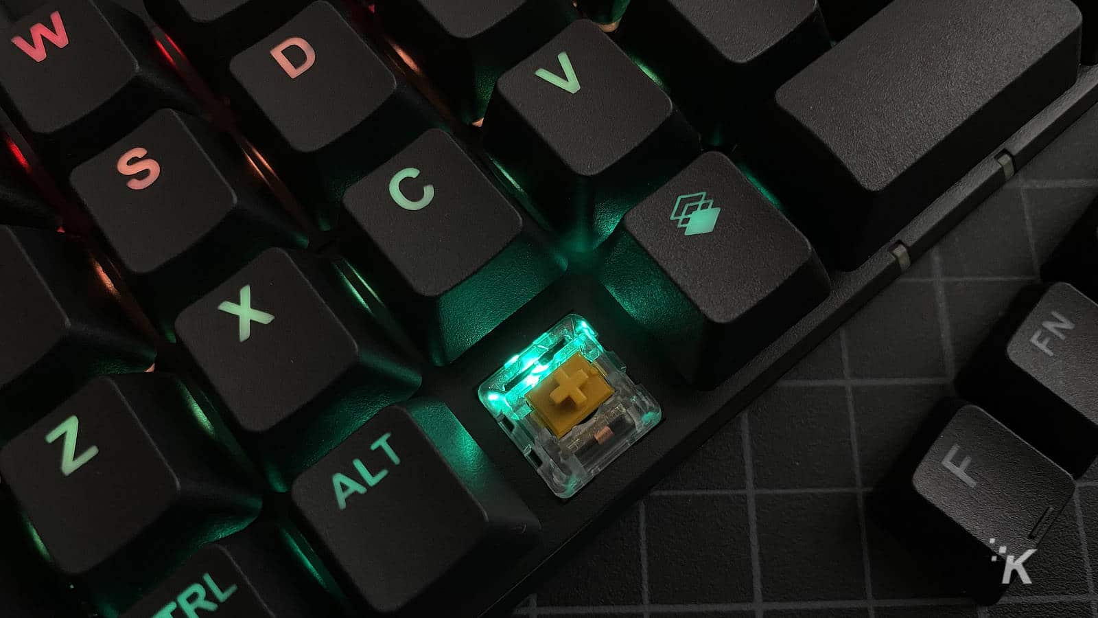 comutator de tastatură planck ez