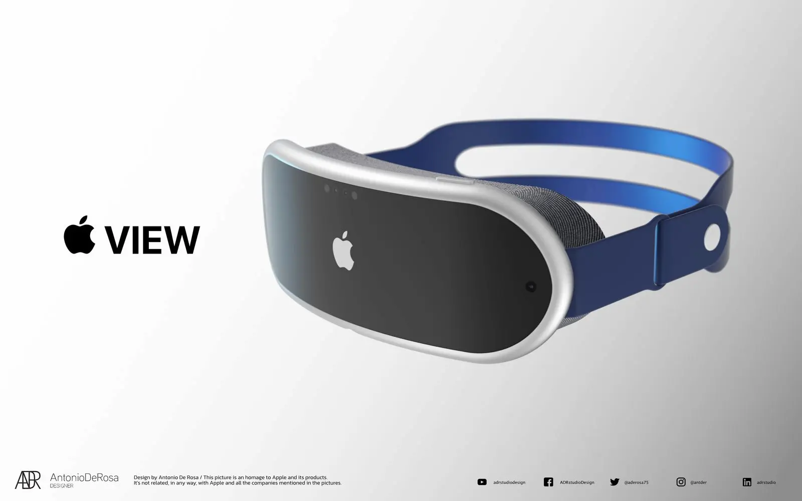 apple ver ar gafas concepto render