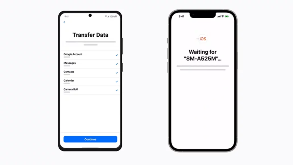 transferir contenidos desde un teléfono Android a iPhone