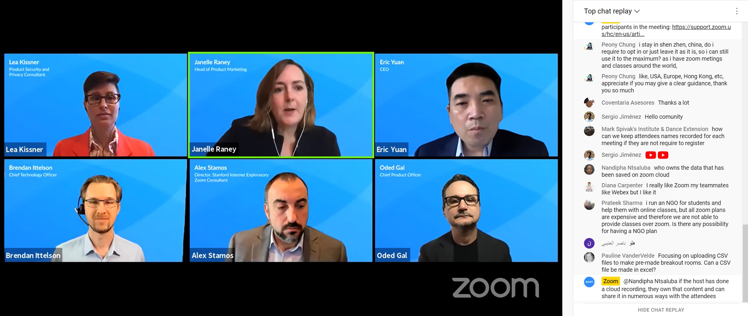 Webinar Zoom