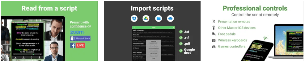 Prompt+ Teleprompter