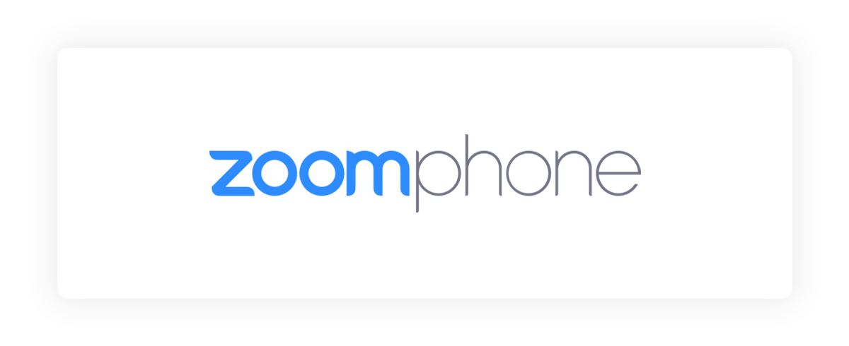 Zoom Téléphone Logo