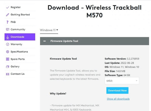 Download M570 Driver