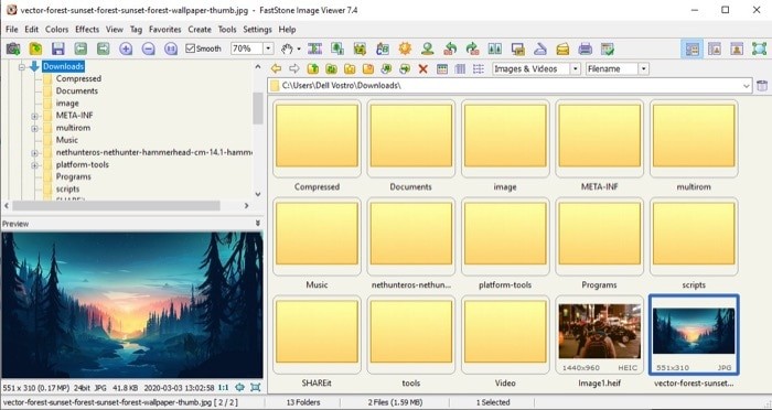 Best Image Viewer Apps for Windows - FastStone image viewer windows