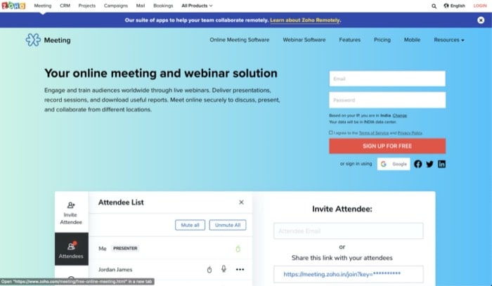 Best Zoom Alternatives for Video Conferencing and Collaboration - Zoho Meeting