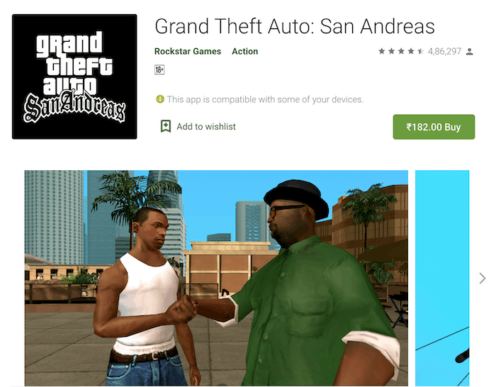 Five Ways to Use Your Google Play Credits - GTA SA