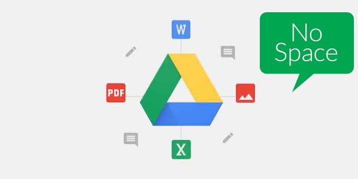 Five Ways to Declutter and Free Up Space on Google Drive - Google Drive no space