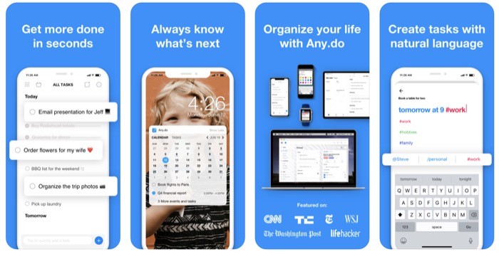 Best To-Do and Reminder Apps for Android and iOS in 2022 - Wunderlist Alternatives Any.do