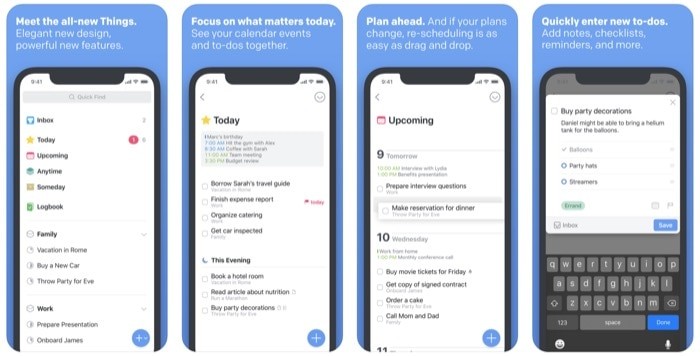 Best To-Do and Reminder Apps for Android and iOS in 2022 - Wunderlist Alternatives Things3