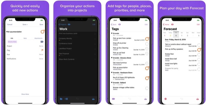 OmniFocus for iOS