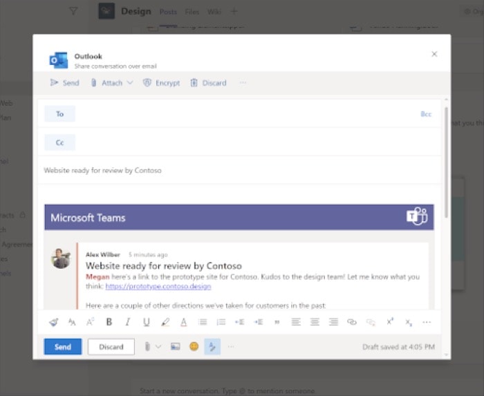 Top 15 Microsoft Teams Tips and Tricks You Should Know - Share Chat over Outlook