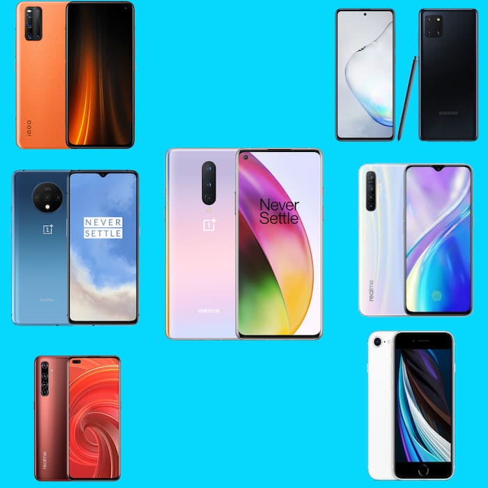 Six phones that could unsettle the OnePlus 8 in India - op8 alternatives