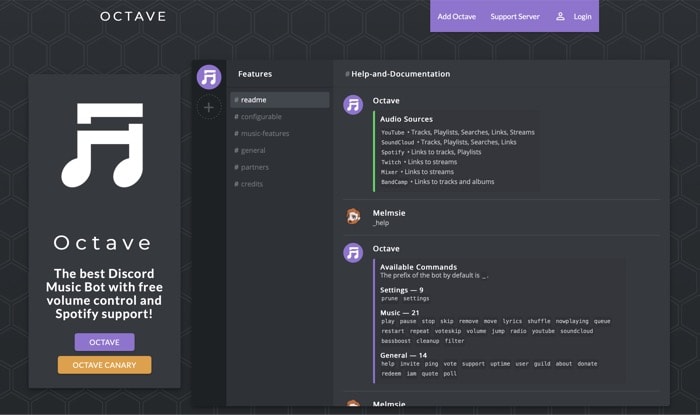 Top 10 Useful Discord Bots to Manage Your Server in 2022 - Octave Discord Bot