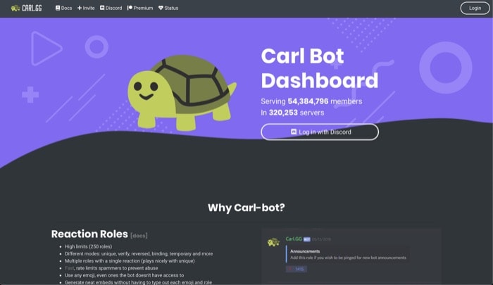 Top 10 Useful Discord Bots to Manage Your Server in 2022 - Top Discord Bots Carl Bot