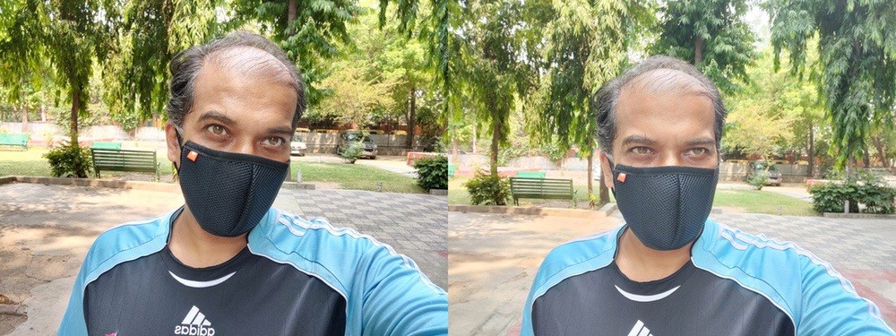 So are the OnePlus 8 cameras better than the 7T? - op8 vs 7t selfie