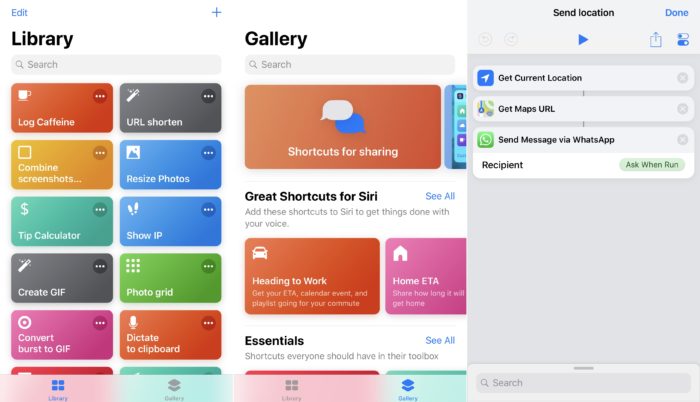 Shortcuts app on iOS: Everything You need to Know - shortcuts app e1538154611282
