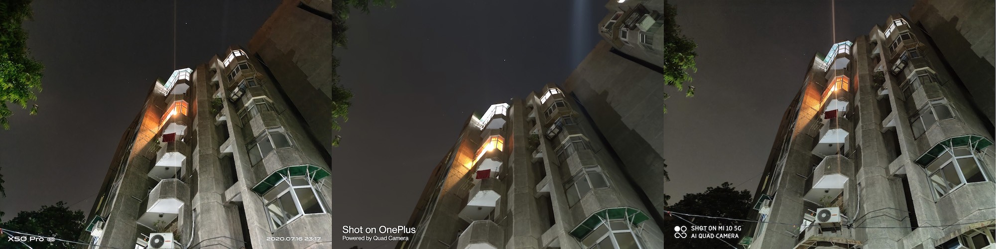 Night Mode Shootout: Vivo X50 Pro vs OnePlus 8 Pro vs Xiaomi Mi 10 - Apartment 1