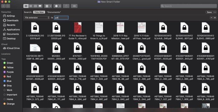 Smart Folder to view PDF or any other file