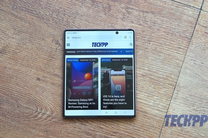 Samsung Galaxy Z Fold 2 5G: Eccentric, expensive...eclectic - samsung galaxy fold2 review 10