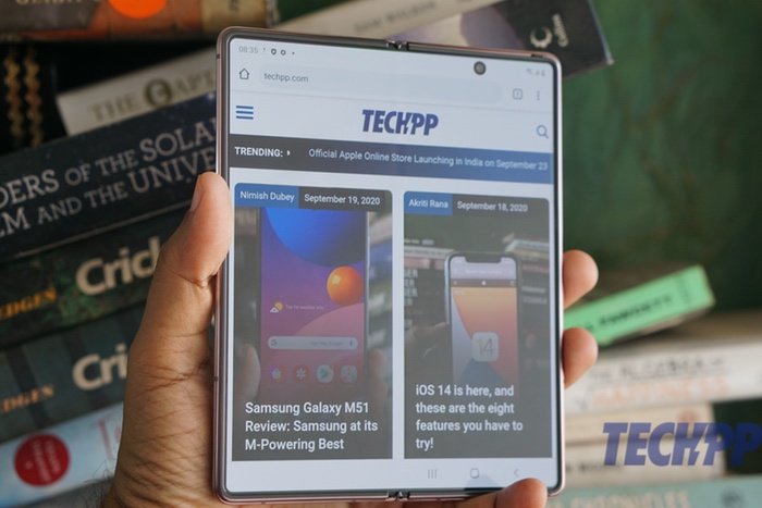 Samsung Galaxy Z Fold 2 5G: Eccentric, expensive...eclectic - samsung galaxy fold2 review 11