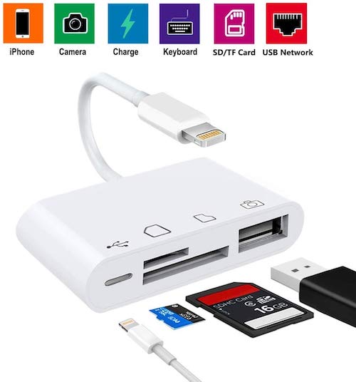 Want to make your 32 GB iPad a notebook? Grab these five accessories! - lighting to usb