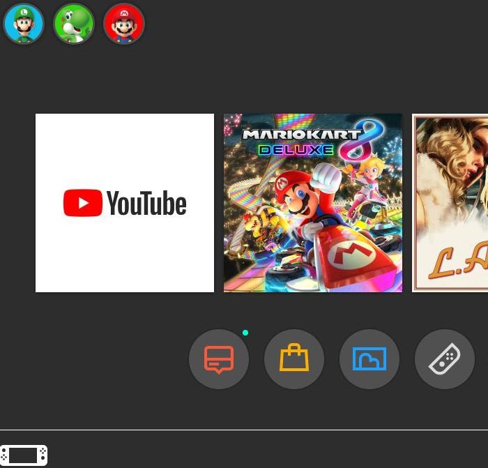 Switch Home Screen