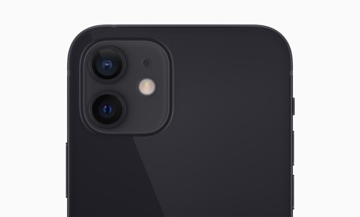 iPhone 12 and 12 mini rear camera