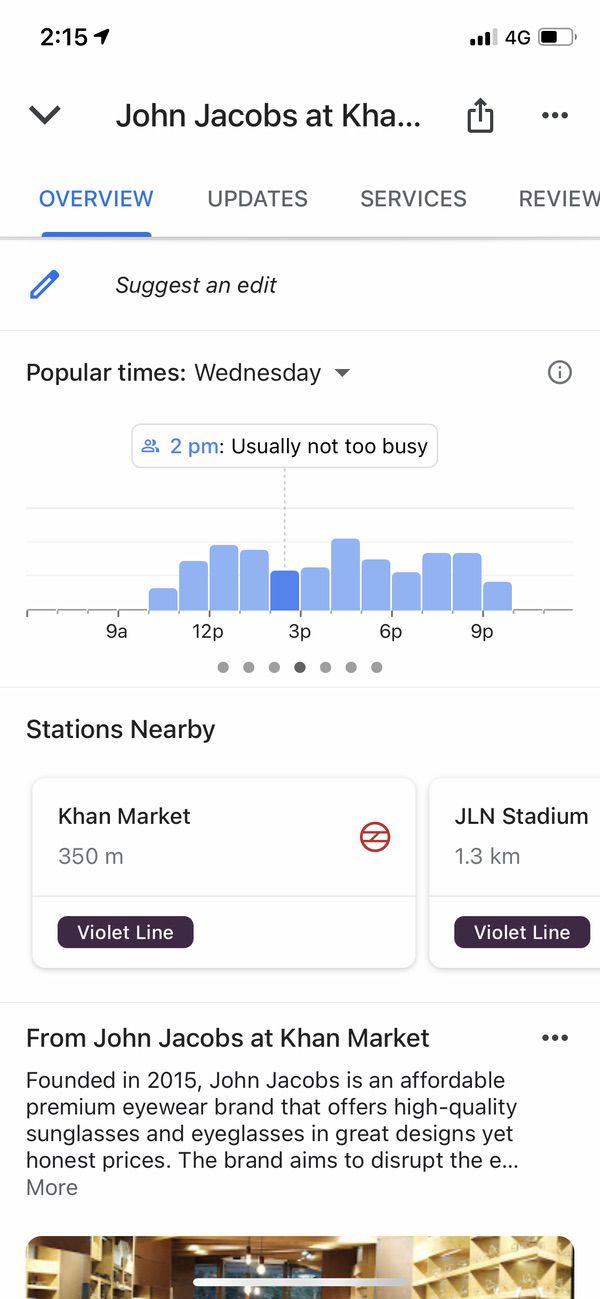 Stepping outside in Covid Times? Look at Google Maps before you leave! - Crowded