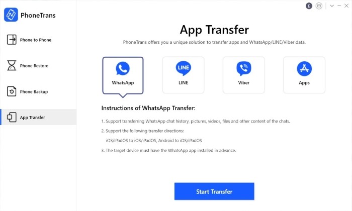 PhoneTrans (App Transfer)