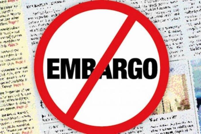 RIP, Product Embargo Letters? - embargo