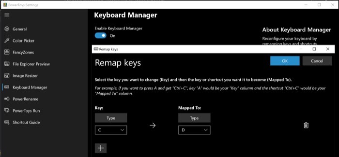 Keyboard Manager