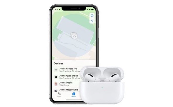 Locate missing AirPods