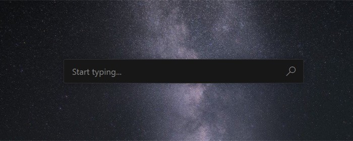 PowerToys Run search bar