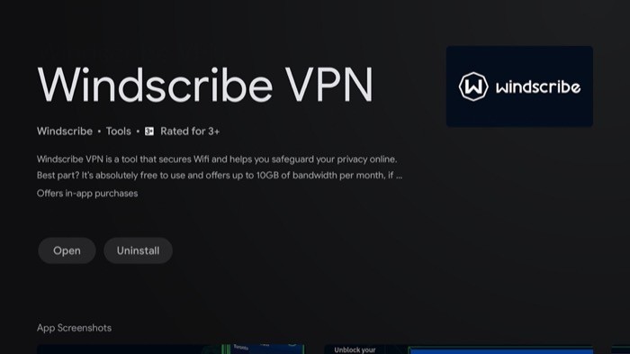 Installing VPN on Android TV