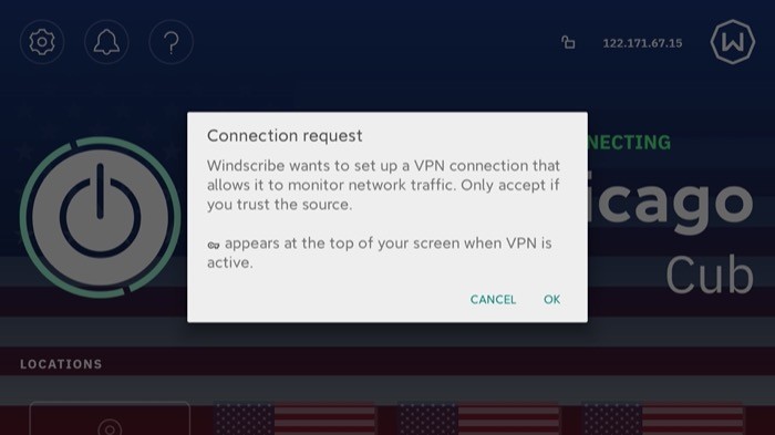 Configuring VPN on Android TV