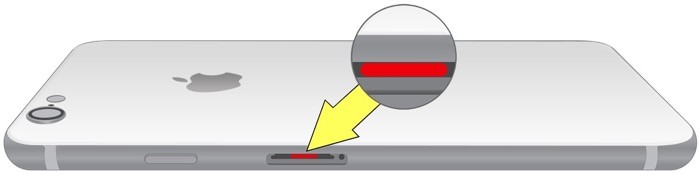 LCI indicator on iPhone