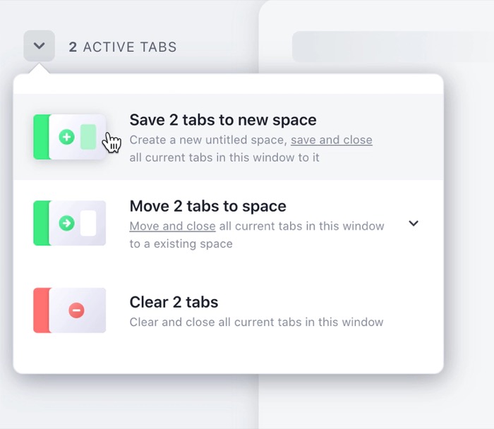 tabExtend active tabs menu