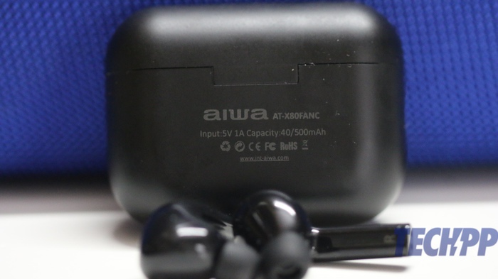 Aiwa AT-X80FANC TWS and ESBT-460 Quad Driver Wireless Earphones Review - aiwa tws review 5