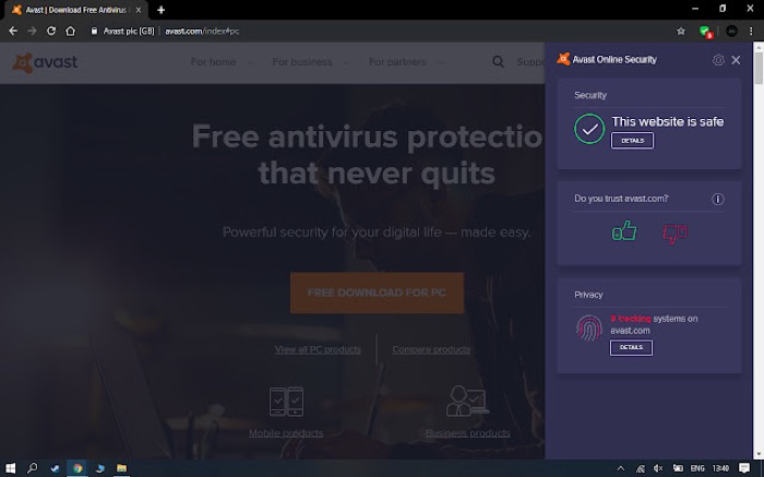 Avast Online Security