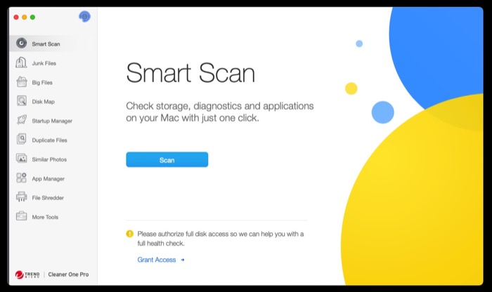 Cleaner One Pro smart scan