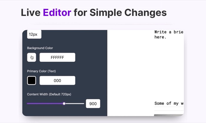 Potion live editor 