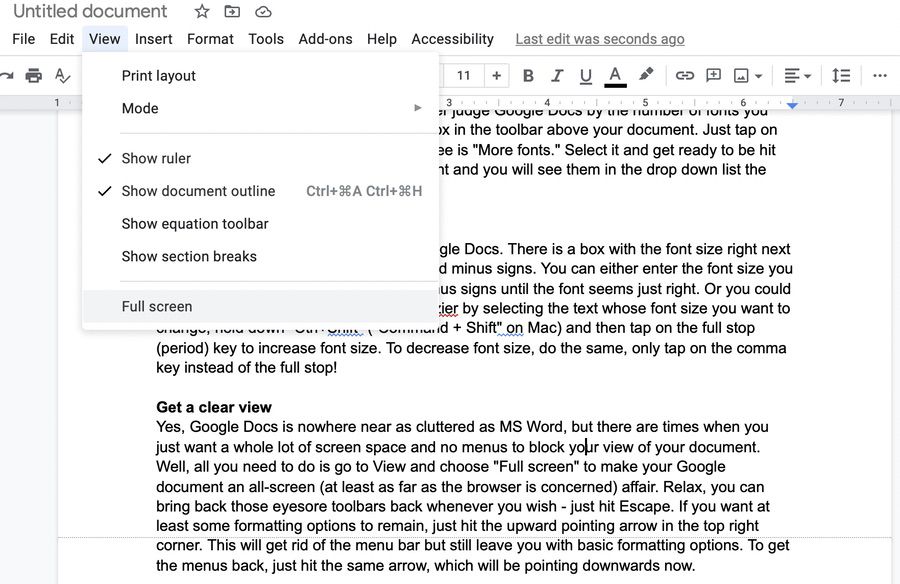 Using Google Docs for Writing? Ten Tips to Speed Things Up! - GetAClearView