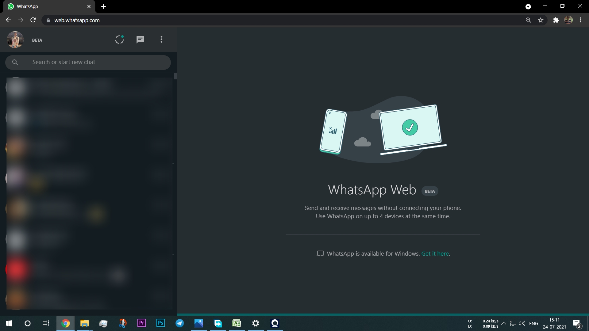 whatsapp multi-device feature