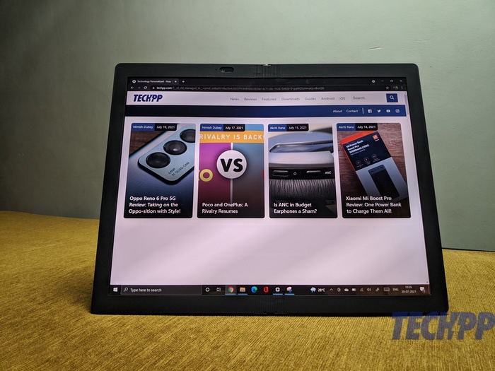 Lenovo ThinkPad X1 Fold Review - It's about the 'Experience' - lenovo thinkpad x1 fold review 5