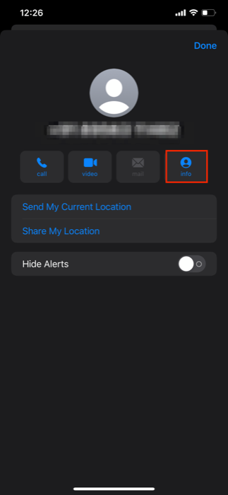 blocking a phone number on iPhone