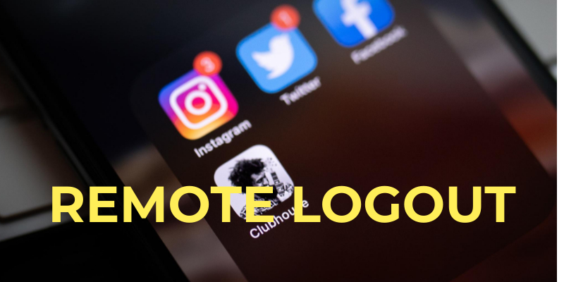 How to Log Out All Devices From Facebook, Twitter and Instagram - remote logout social media