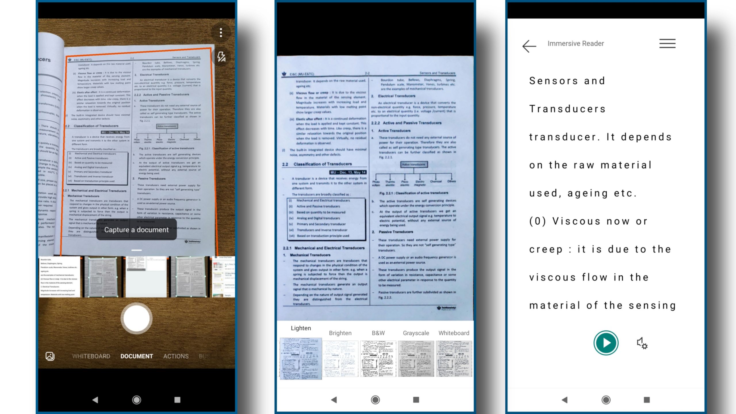 microsoft lens android scanner