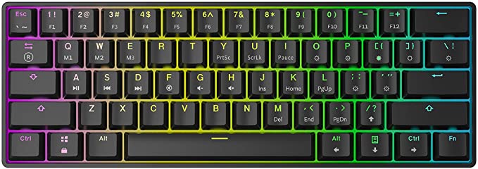 HK Gaming GK61 keyboard