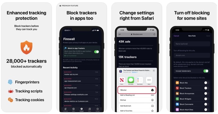 1Blocker Safari extension