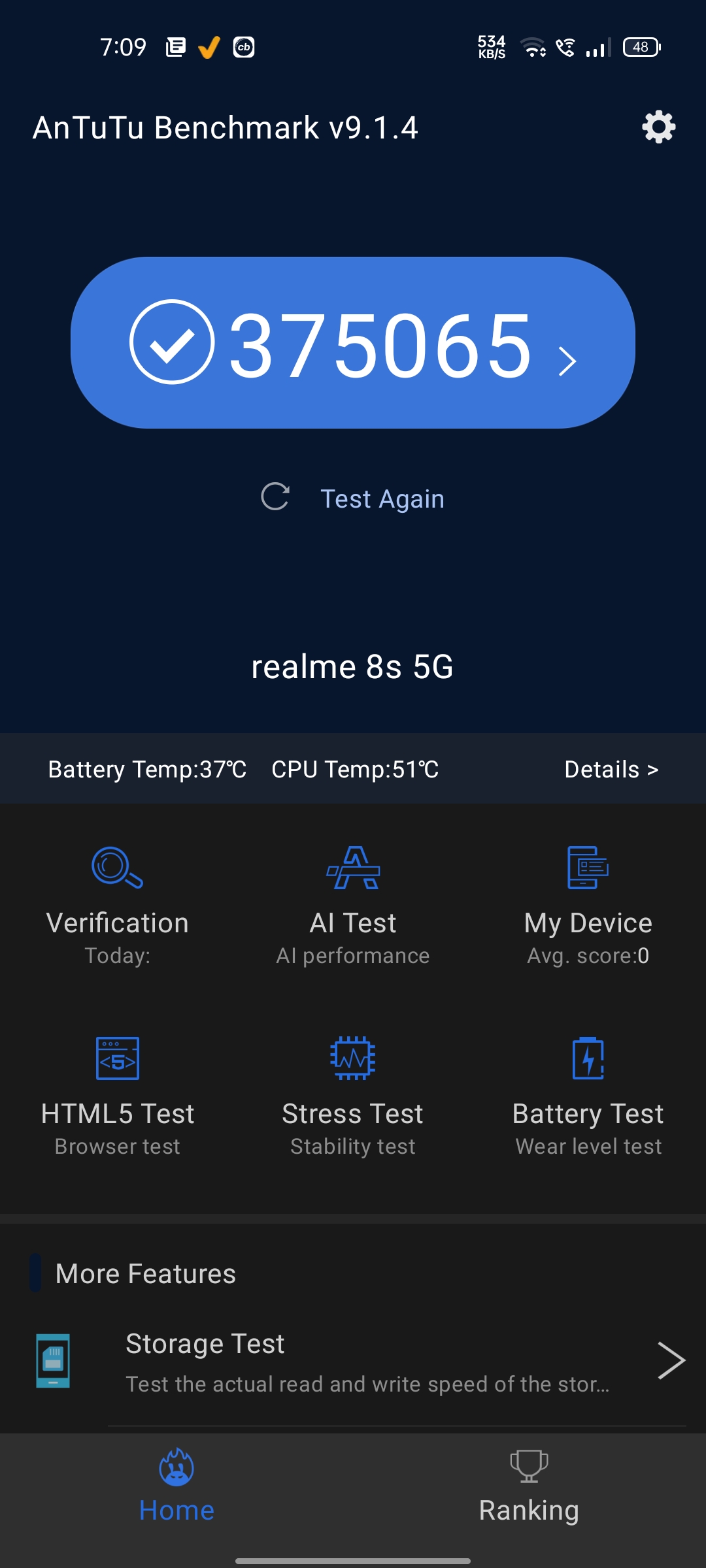 Realme 8s Review: 5G on a Budget - Realme 8s Benchmark 1